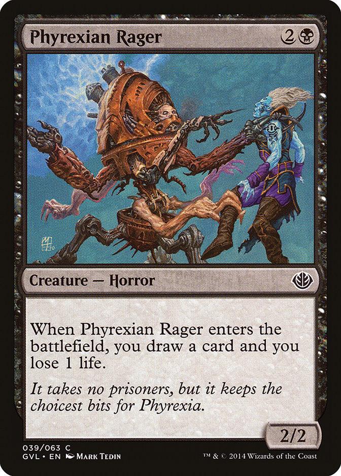 Phyrexian Rager (Garruk vs. Liliana) [Duel Decks Anthology] - La Boîte Mystère ( The Mystery Box)