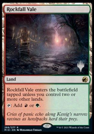 Rockfall Vale (Promo Pack) [Innistrad: Midnight Hunt Promos] - La Boîte Mystère ( The Mystery Box)