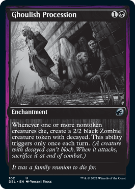 Ghoulish Procession [Innistrad: Double Feature] - La Boîte Mystère ( The Mystery Box)