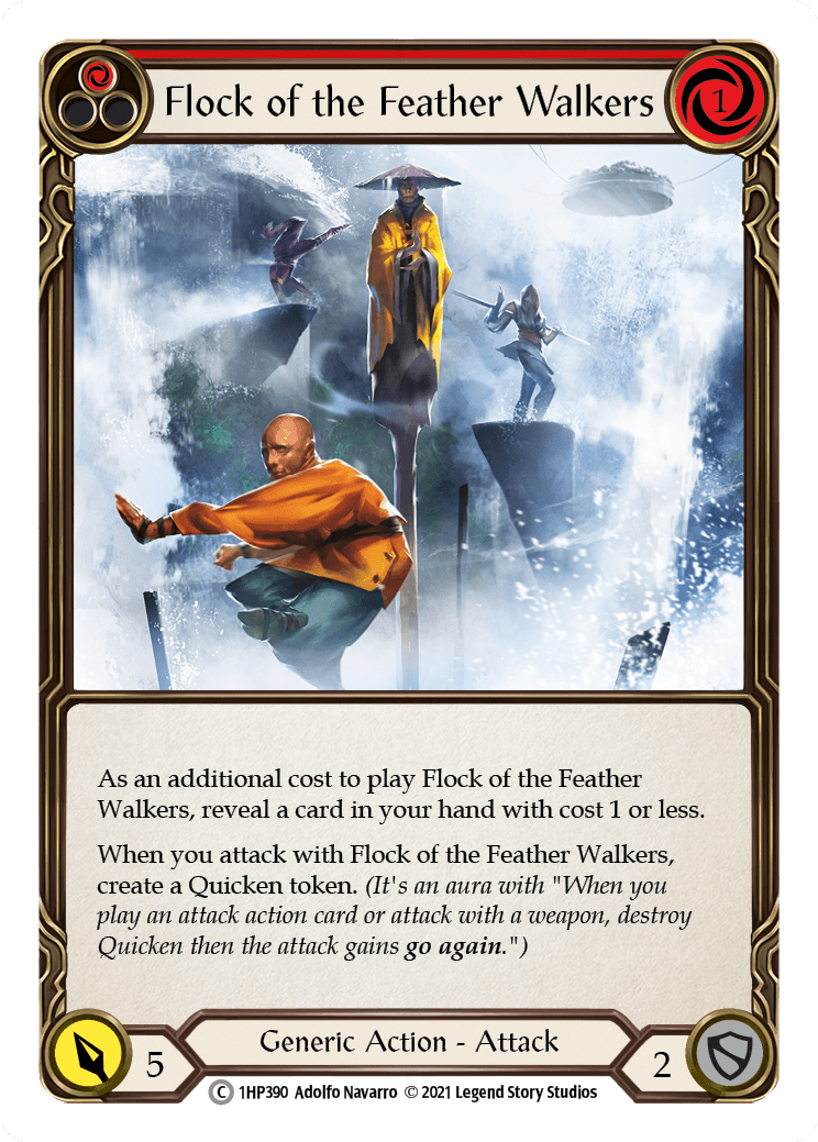 Flock of the Feather Walkers (Red) [1HP390] - La Boîte Mystère ( The Mystery Box)