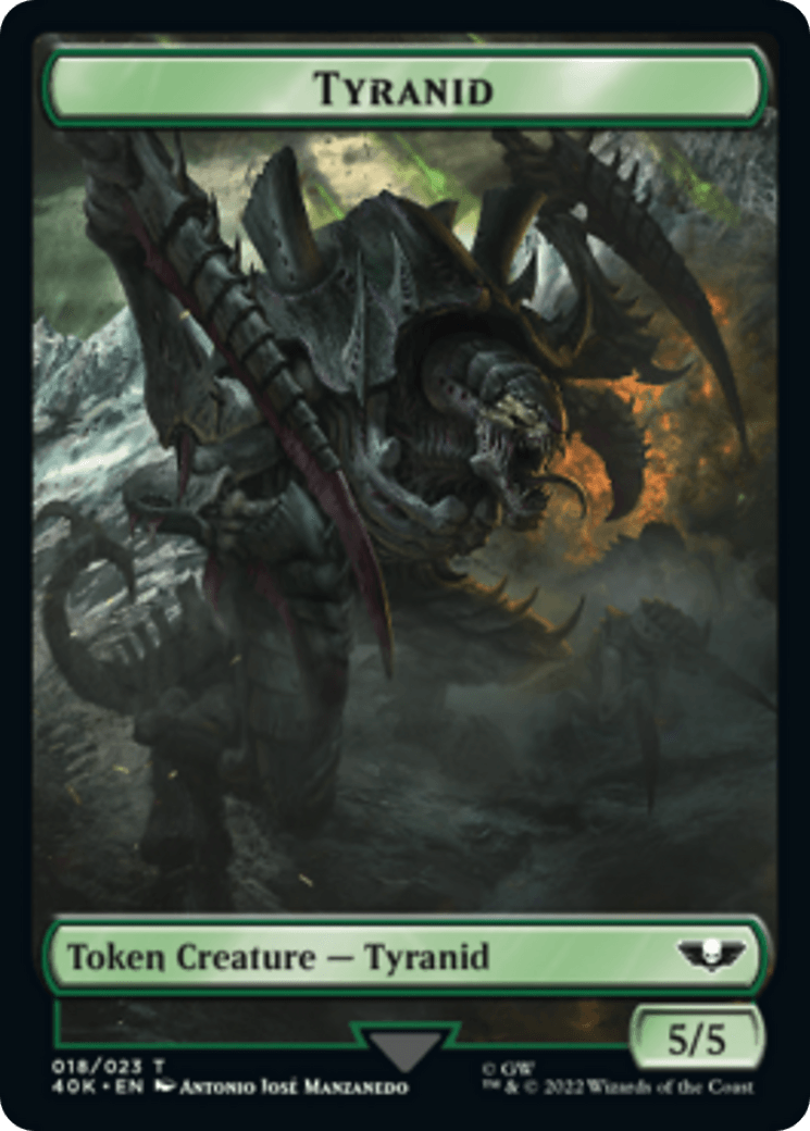 Tyranid (17) // Tyranid (18) [Universes Beyond: Warhammer 40,000 Tokens] - La Boîte Mystère ( The Mystery Box)