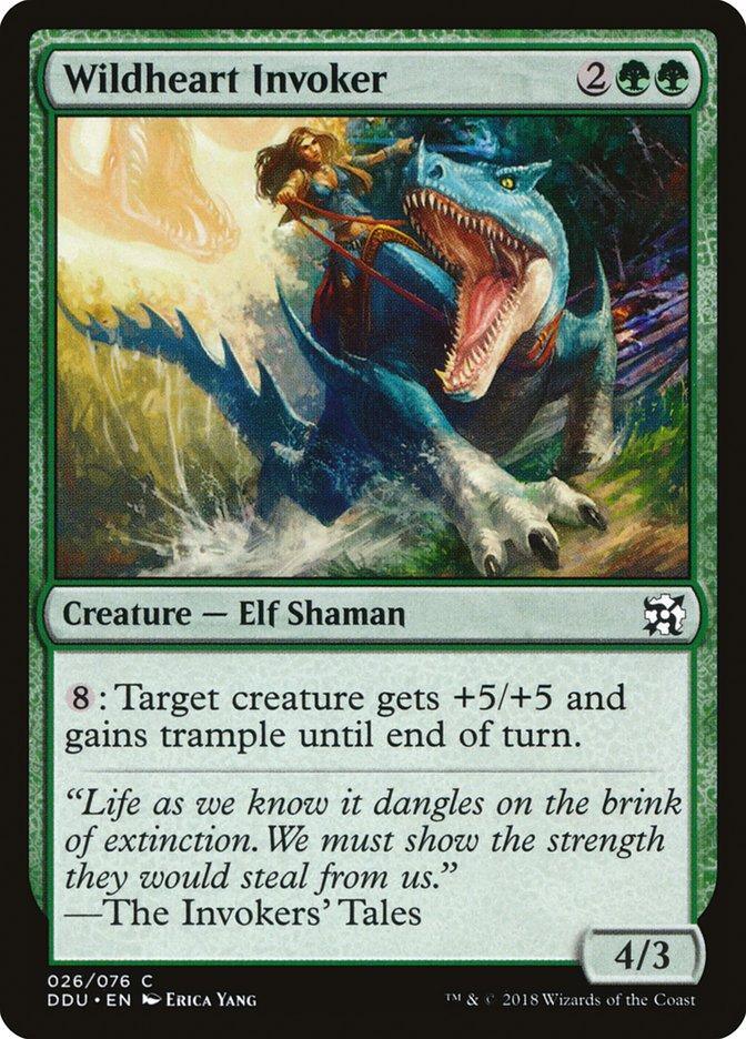 Wildheart Invoker [Duel Decks: Elves vs. Inventors] - La Boîte Mystère ( The Mystery Box)