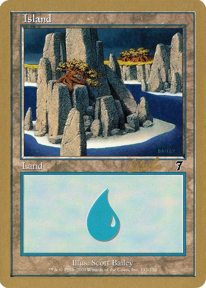 Island (cr332) [World Championship Decks 2002] - La Boîte Mystère ( The Mystery Box)