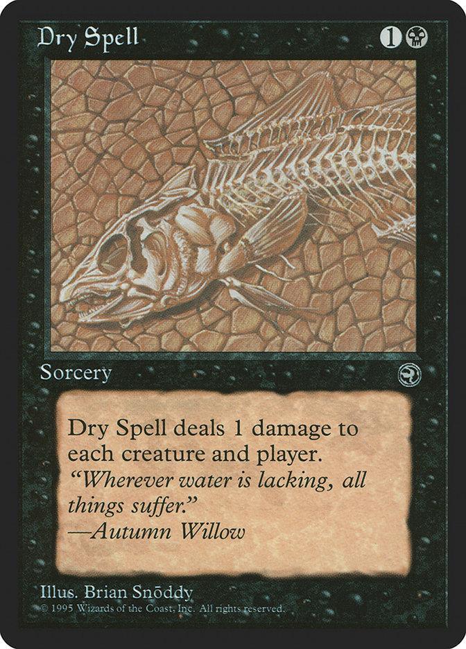 Dry Spell (Autumn Willow Flavor Text) [Homelands] - La Boîte Mystère ( The Mystery Box)