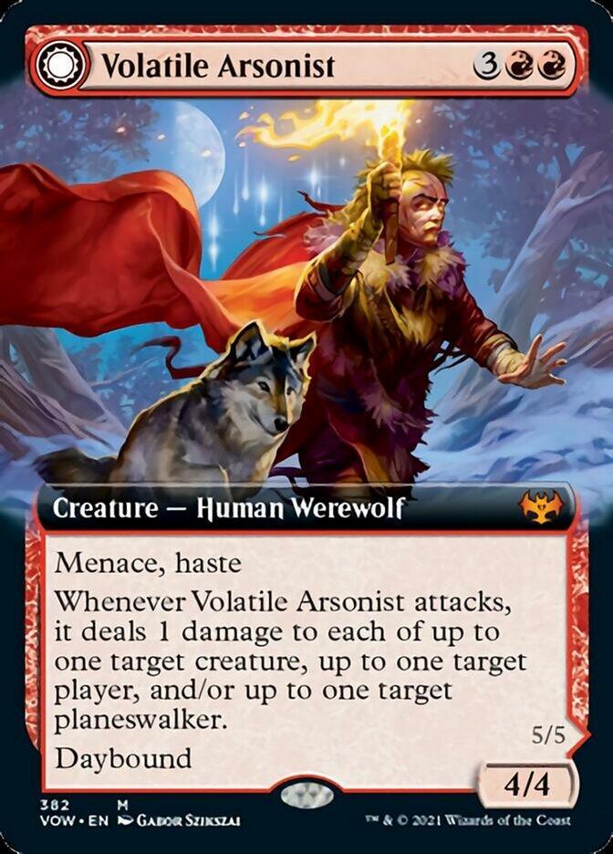 Volatile Arsonist // Dire-Strain Anarchist (Extended) [Innistrad: Crimson Vow] - La Boîte Mystère ( The Mystery Box)