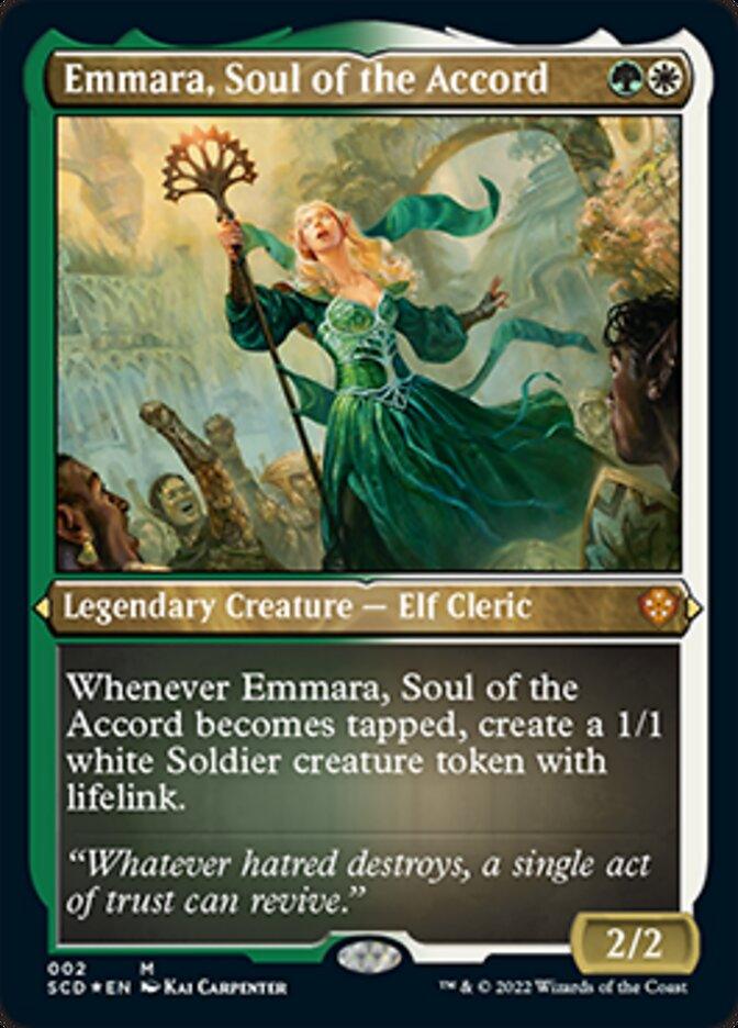 Emmara, Soul of the Accord (Foil Etched) [Starter Commander Decks] - La Boîte Mystère ( The Mystery Box)