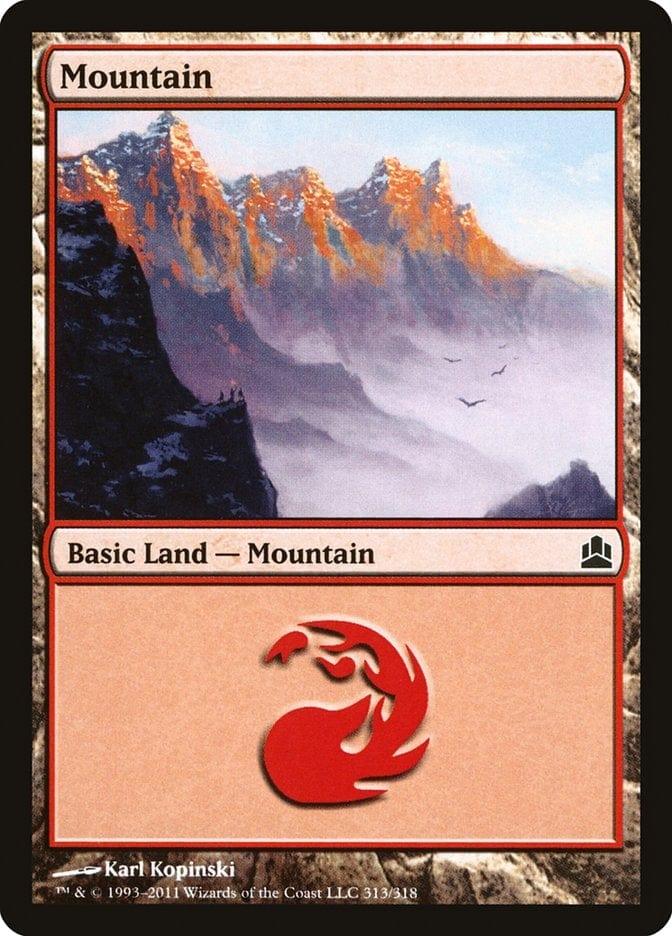 Mountain (313) [Commander 2011] - La Boîte Mystère ( The Mystery Box)