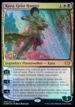 Kaya, Geist Hunter [Innistrad: Crimson Vow Prerelease Promos] - La Boîte Mystère ( The Mystery Box)