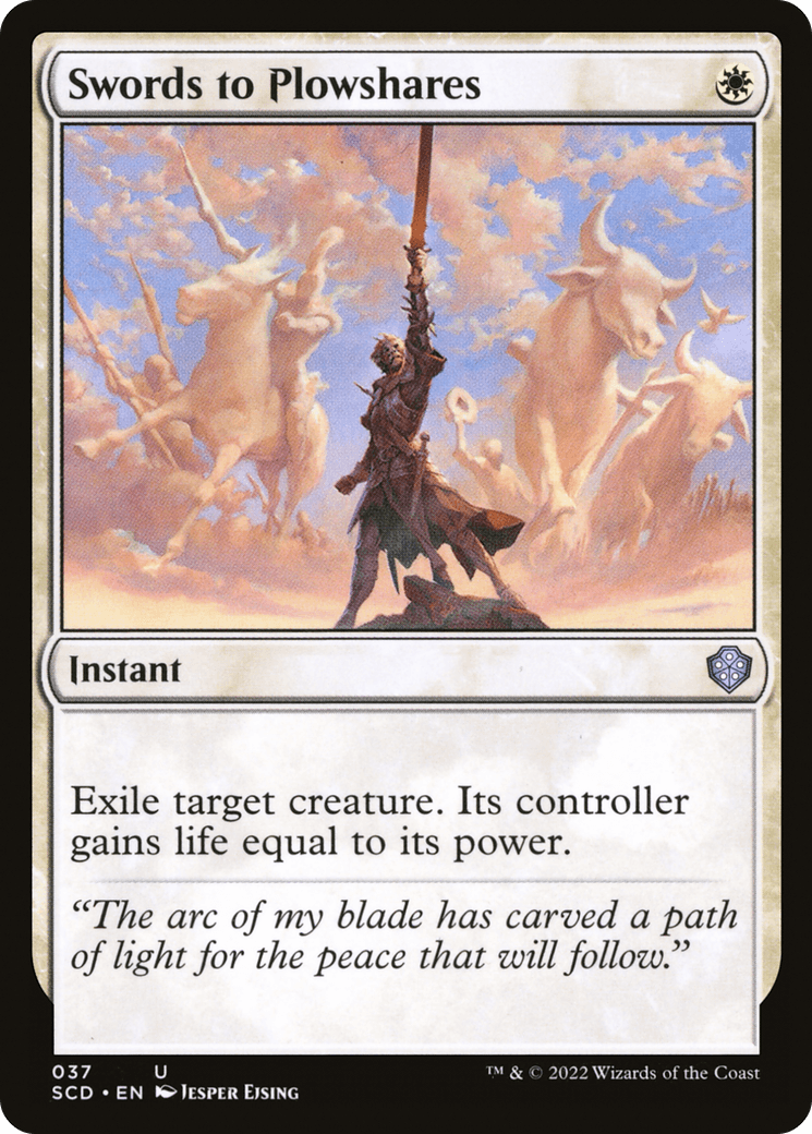 Swords to Plowshares [Starter Commander Decks] - La Boîte Mystère ( The Mystery Box)