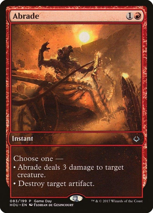 Abrade (Game Day) [Hour of Devastation Promos] - La Boîte Mystère ( The Mystery Box)
