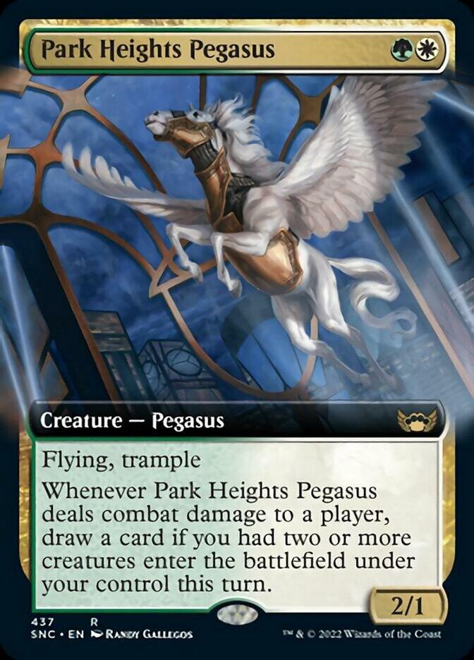 Park Heights Pegasus (Extended Art) [Streets of New Capenna] - La Boîte Mystère ( The Mystery Box)