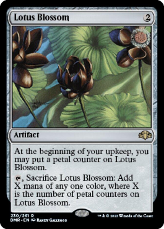 Lotus Blossom [Dominaria Remastered] - La Boîte Mystère ( The Mystery Box)