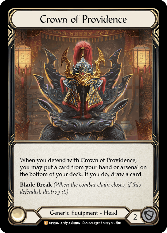 Crown of Providence [UPR182] (Uprising) Rainbow Foil - La Boîte Mystère ( The Mystery Box)