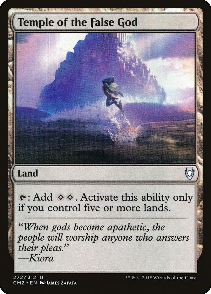 Temple of the False God (272/312) [Commander Anthology Volume II] - La Boîte Mystère ( The Mystery Box)