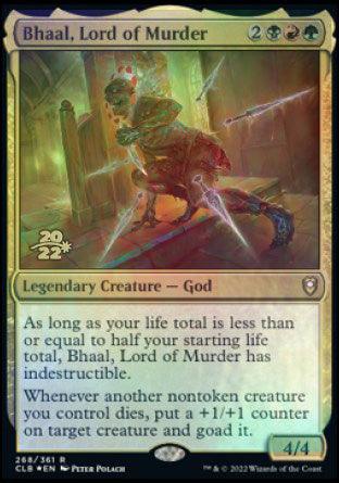 Bhaal, Lord of Murder [Commander Legends: Battle for Baldur's Gate Prerelease Promos] - La Boîte Mystère ( The Mystery Box)