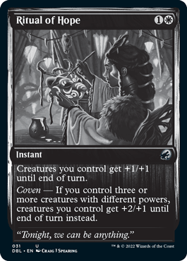 Ritual of Hope [Innistrad: Double Feature] - La Boîte Mystère ( The Mystery Box)