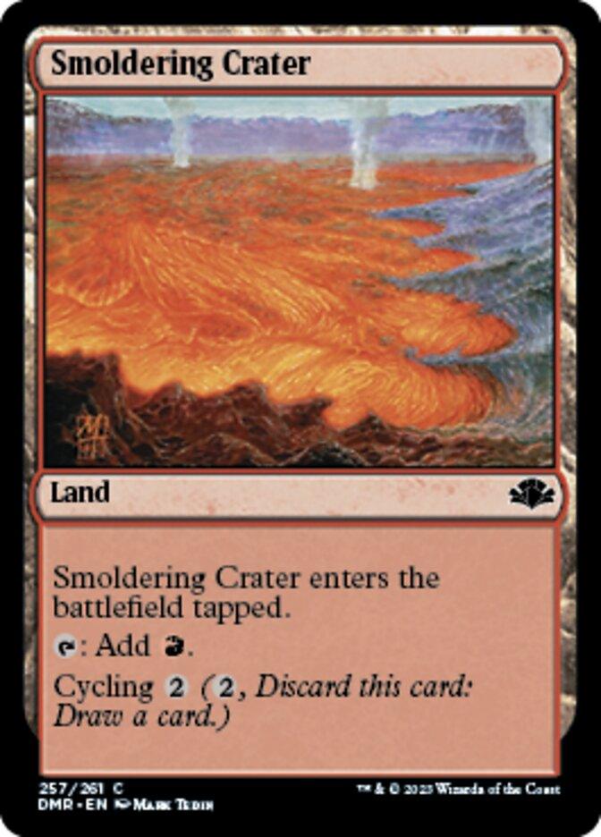 Smoldering Crater [Dominaria Remastered] - La Boîte Mystère ( The Mystery Box)