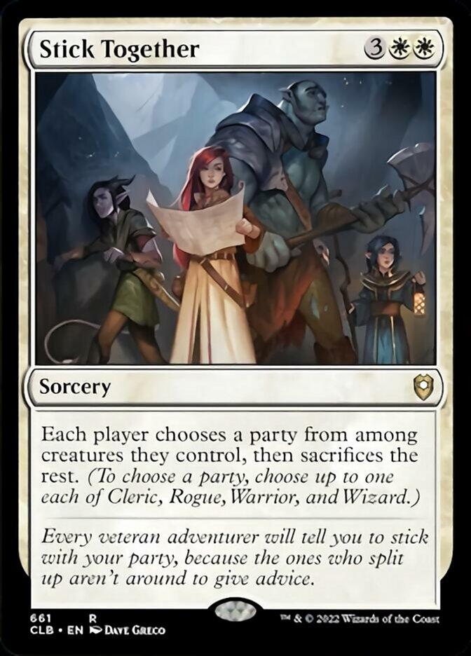 Stick Together [Commander Legends: Battle for Baldur's Gate] - La Boîte Mystère ( The Mystery Box)
