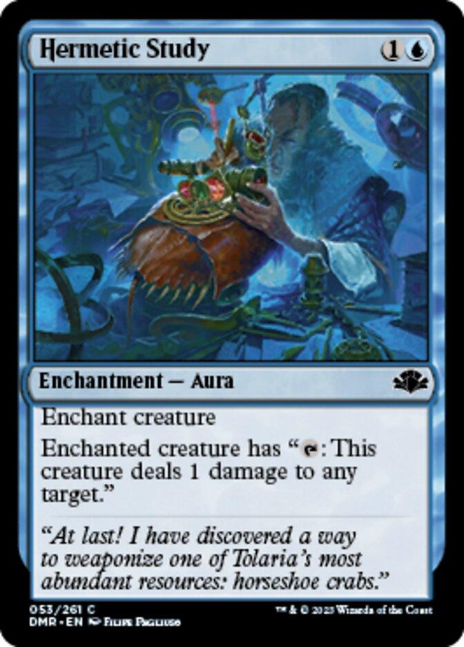 Hermetic Study [Dominaria Remastered] - La Boîte Mystère ( The Mystery Box)