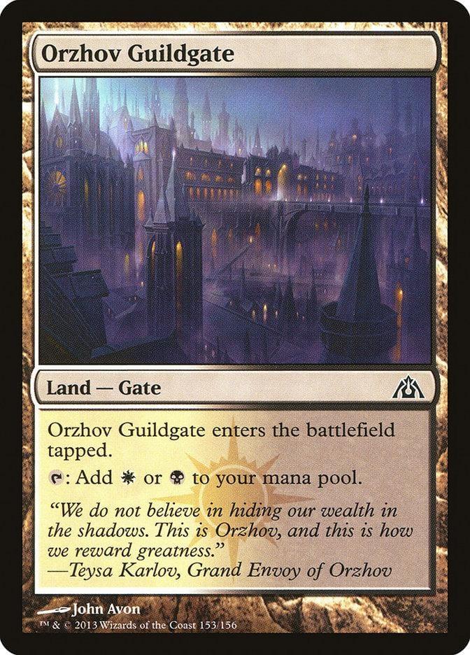 Orzhov Guildgate [Dragon's Maze] - La Boîte Mystère ( The Mystery Box)