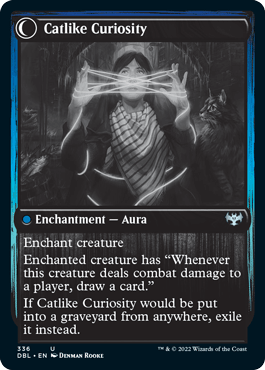 Mischievous Catgeist // Catlike Curiosity [Innistrad: Double Feature] - La Boîte Mystère ( The Mystery Box)