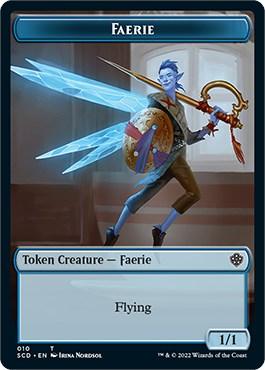 Cat Bird // Faerie Double-Sided Token [Starter Commander Decks] - La Boîte Mystère ( The Mystery Box)