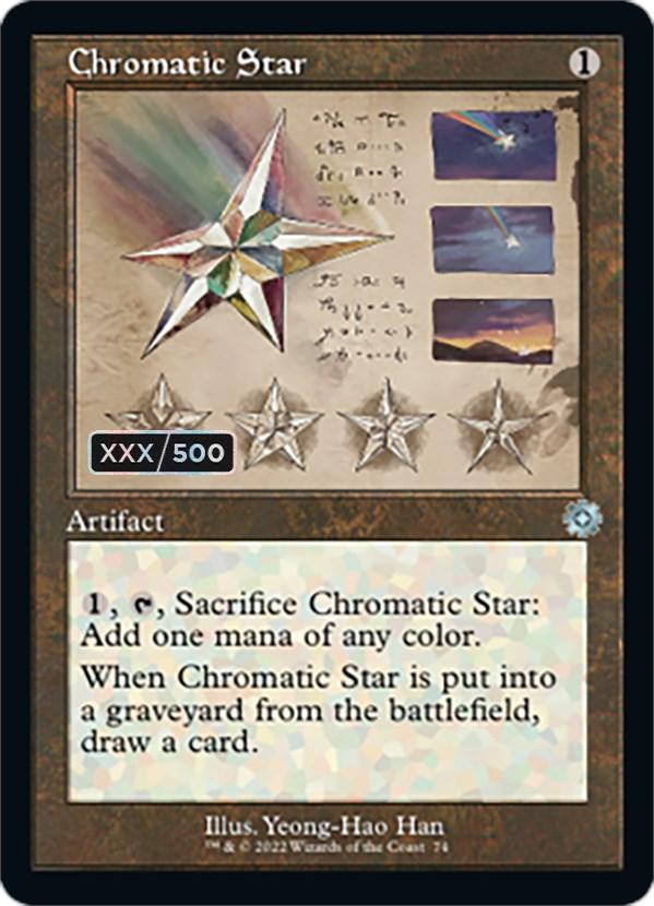 Chromatic Star (Retro Schematic) (Serial Numbered) [The Brothers' War Retro Artifacts] - La Boîte Mystère ( The Mystery Box)