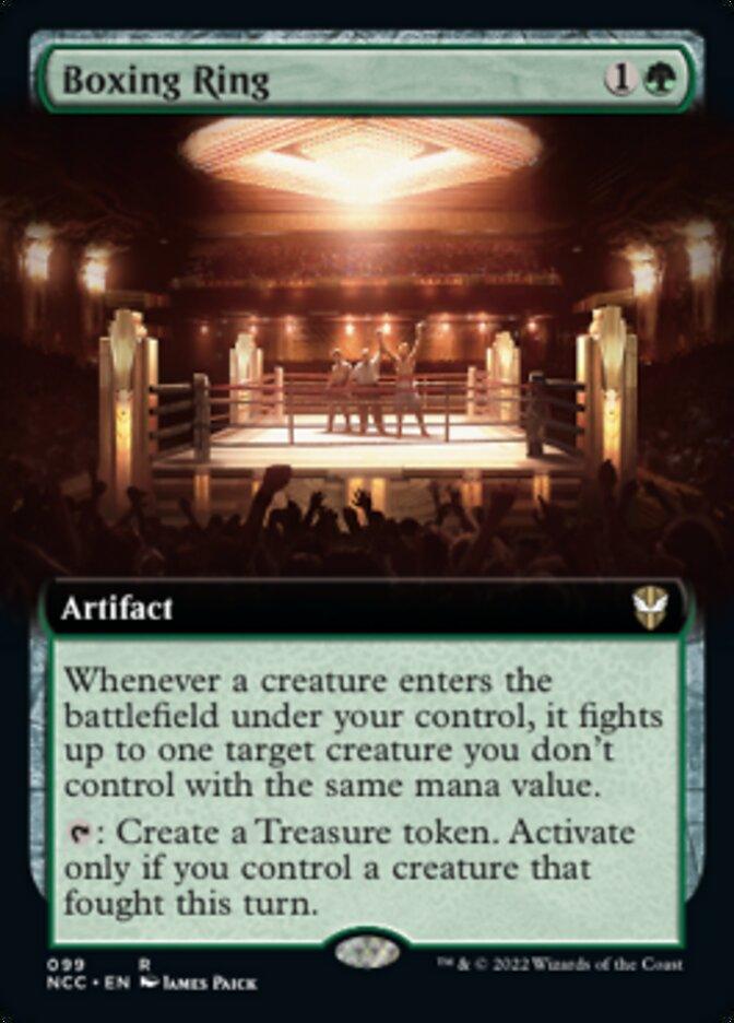 Boxing Ring (Extended Art) [Streets of New Capenna Commander] - La Boîte Mystère ( The Mystery Box)