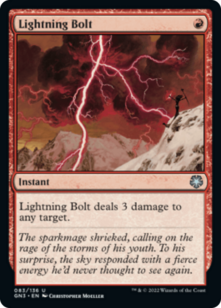 Lightning Bolt [Game Night: Free-for-All] - La Boîte Mystère ( The Mystery Box)