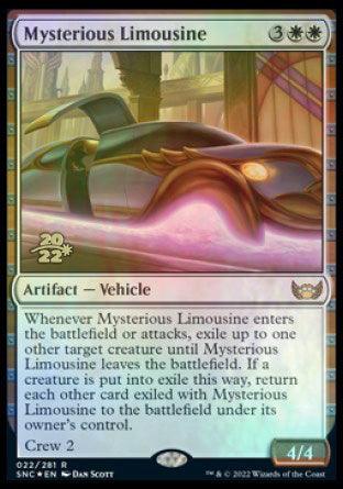 Mysterious Limousine [Streets of New Capenna Prerelease Promos] - La Boîte Mystère ( The Mystery Box)