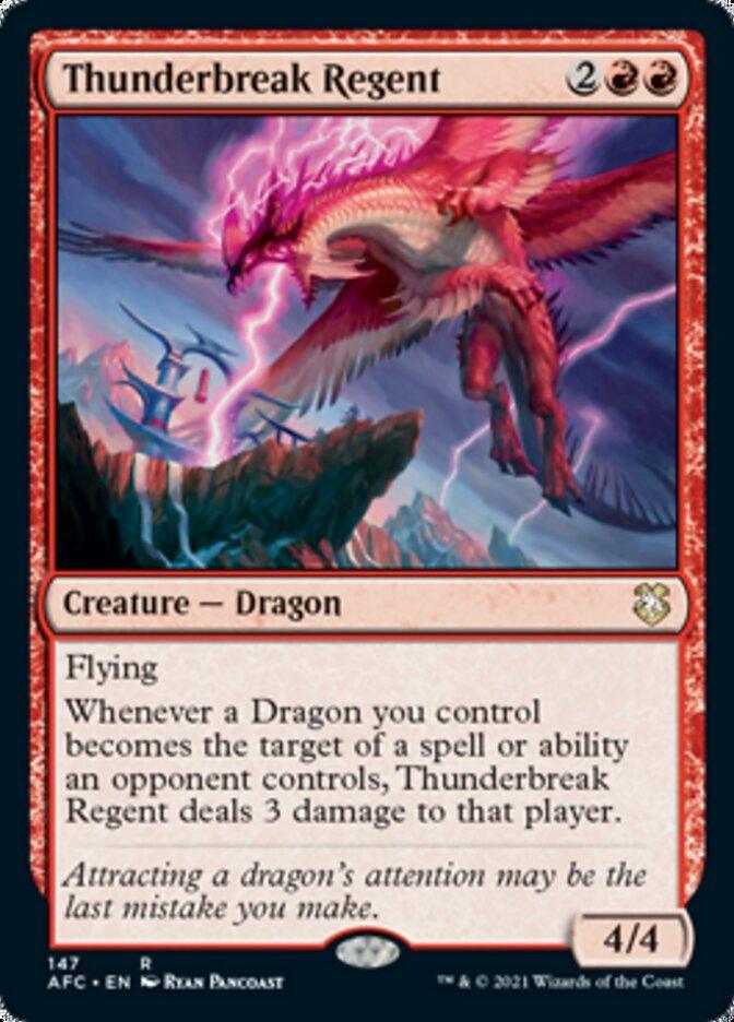 Thunderbreak Regent [Dungeons & Dragons: Adventures in the Forgotten Realms Commander] - La Boîte Mystère ( The Mystery Box)