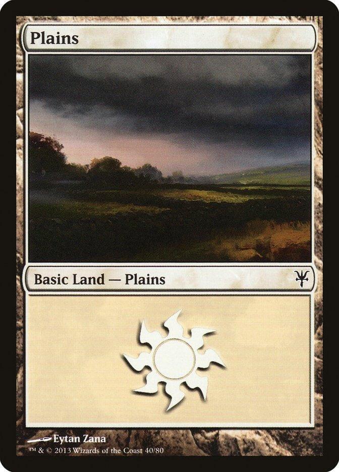 Plains (40) [Duel Decks: Sorin vs. Tibalt] - La Boîte Mystère ( The Mystery Box)