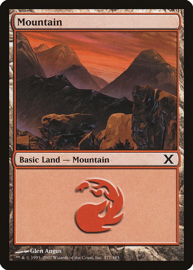 Mountain (377) [Tenth Edition] - La Boîte Mystère ( The Mystery Box)