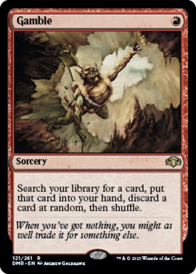 Gamble [Dominaria Remastered] - La Boîte Mystère ( The Mystery Box)