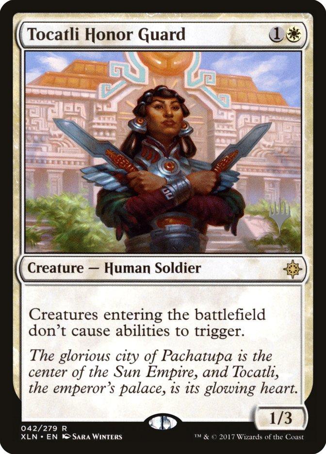 Tocatli Honor Guard (Promo Pack) [Ixalan Promos] - La Boîte Mystère ( The Mystery Box)