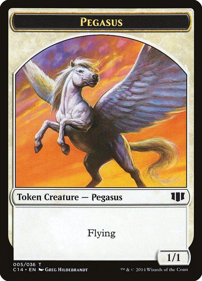 Kor Soldier // Pegasus Double-sided Token [Commander 2014 Tokens] - La Boîte Mystère ( The Mystery Box)