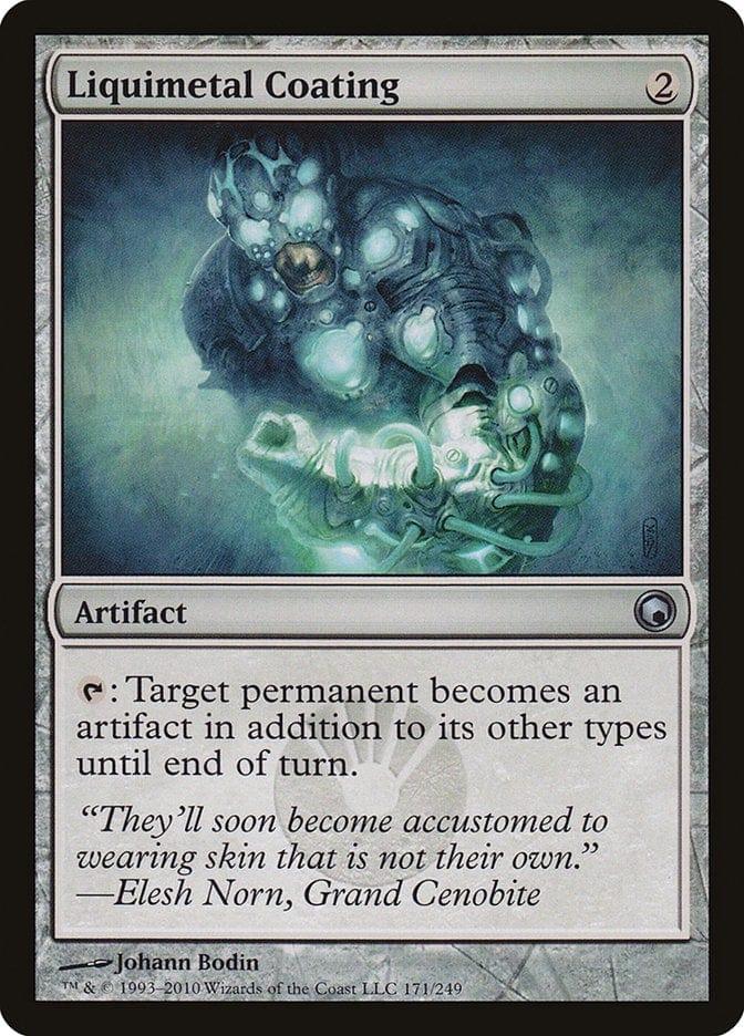 Liquimetal Coating [Scars of Mirrodin] - La Boîte Mystère ( The Mystery Box)