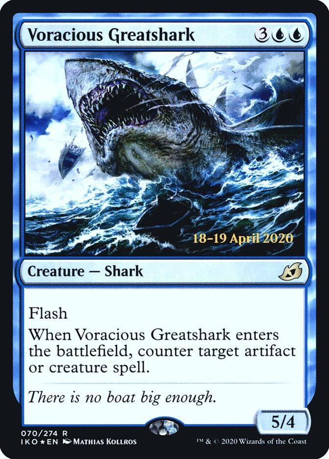 Voracious Greatshark [Ikoria: Lair of Behemoths Prerelease Promos] - La Boîte Mystère ( The Mystery Box)