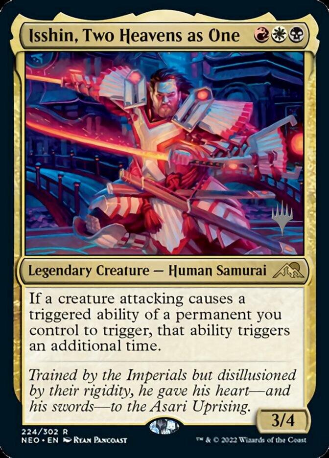 Isshin, Two Heavens as One (Promo Pack) [Kamigawa: Neon Dynasty Promos] - La Boîte Mystère ( The Mystery Box)