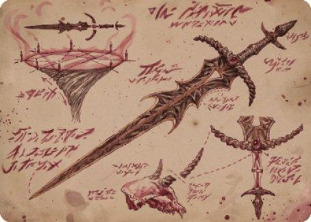 Blackblade Reforged Art Card [The Brothers' War Art Series] - La Boîte Mystère ( The Mystery Box)
