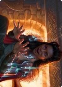 Birgi, God of Storytelling Art Card [Kaldheim: Art Series] - La Boîte Mystère ( The Mystery Box)