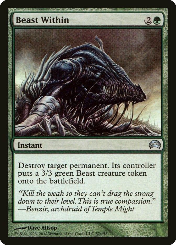 Beast Within [Planechase 2012] - La Boîte Mystère ( The Mystery Box)