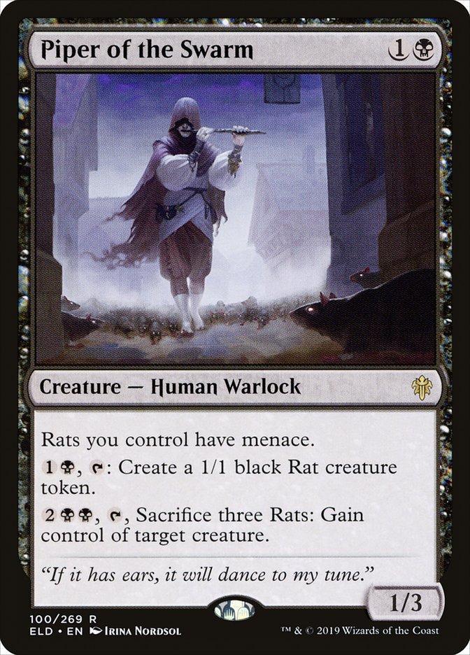 Piper of the Swarm (100/269) [Throne of Eldraine] - La Boîte Mystère ( The Mystery Box)