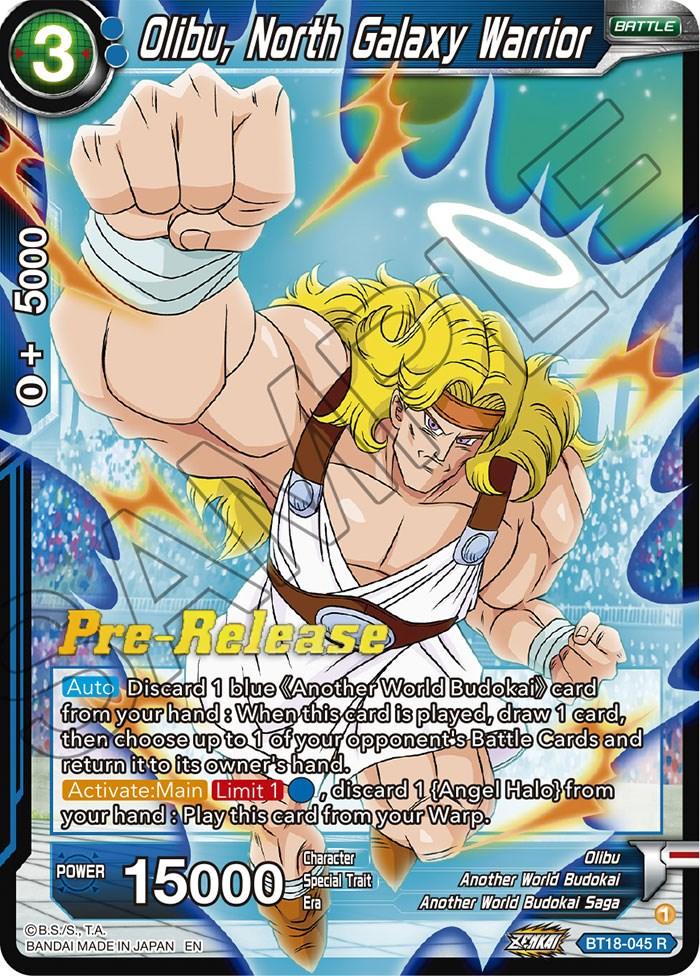 Olibu, North Galaxy Warrior (BT18-045) [Dawn of the Z-Legends Prerelease Promos] - La Boîte Mystère ( The Mystery Box)