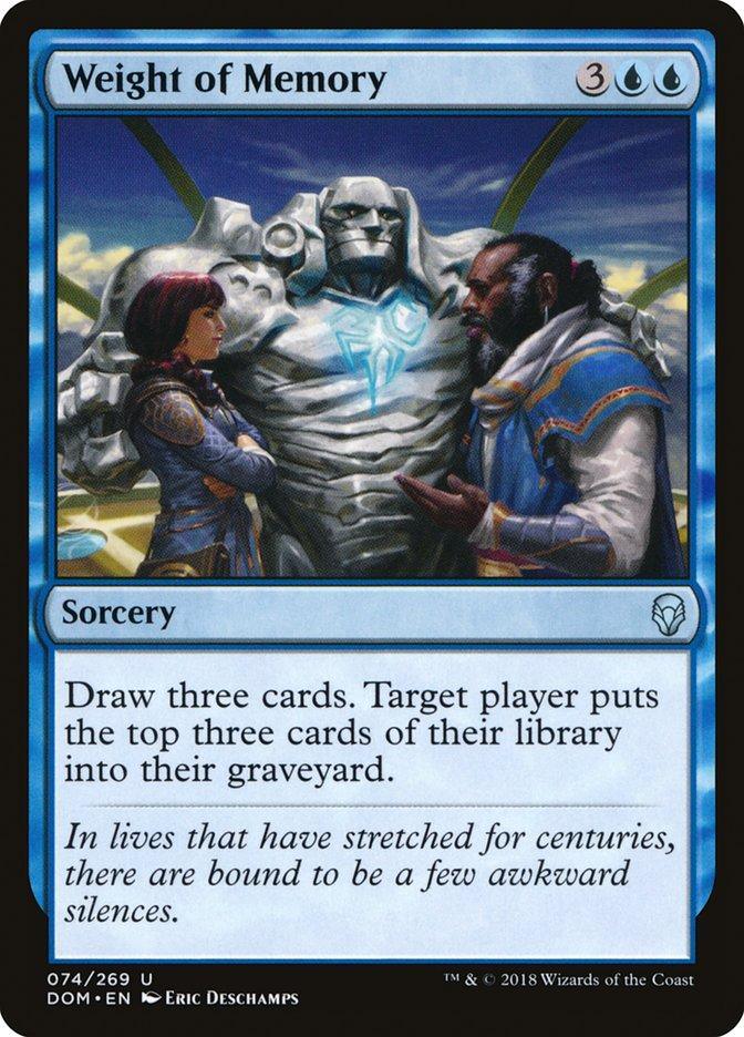 Weight of Memory [Dominaria] - La Boîte Mystère ( The Mystery Box)