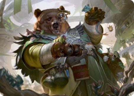 Professor of Zoomancy Art Card [Strixhaven: School of Mages Art Series] - La Boîte Mystère ( The Mystery Box)