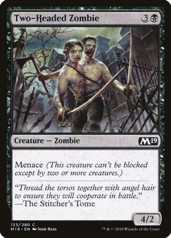 Two-Headed Zombie [Core Set 2019] - La Boîte Mystère ( The Mystery Box)