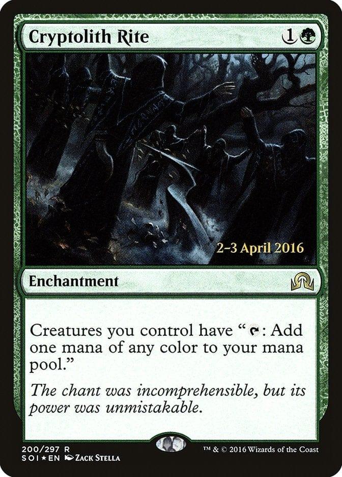 Cryptolith Rite [Shadows over Innistrad Prerelease Promos] - La Boîte Mystère ( The Mystery Box)