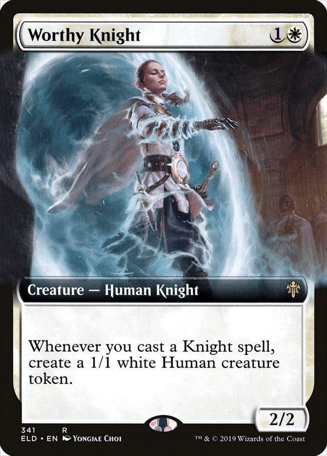Worthy Knight (Extended) [Throne of Eldraine] - La Boîte Mystère ( The Mystery Box)