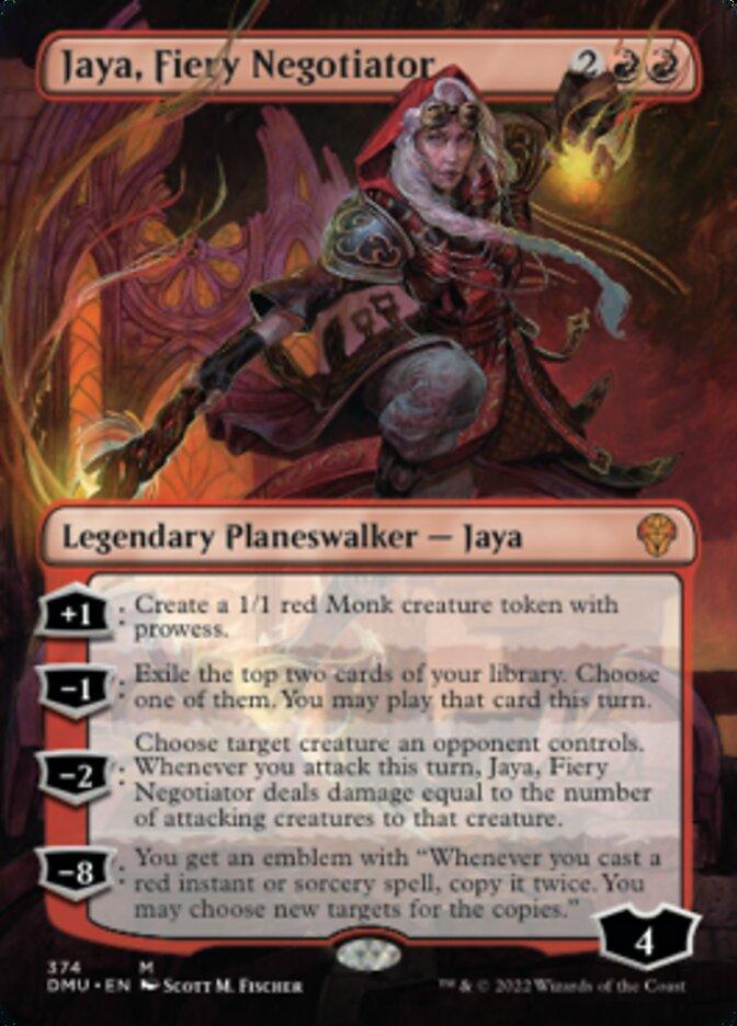 Jaya, Fiery Negotiator (Borderless) [Dominaria United] - La Boîte Mystère ( The Mystery Box)